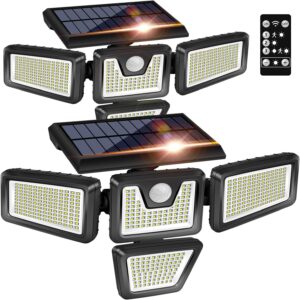 Lire la suite à propos de l’article Lot de 2 lampes solaires à détecteur de mouvement KASONIC